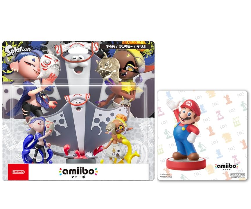 

Набор amiibo Surimi Union [FukaUtsuhoMantarou] (Взвод серии) Оригинальная наклейка прилагается