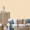 Cream and White Hearts Wallpaper 50x1000