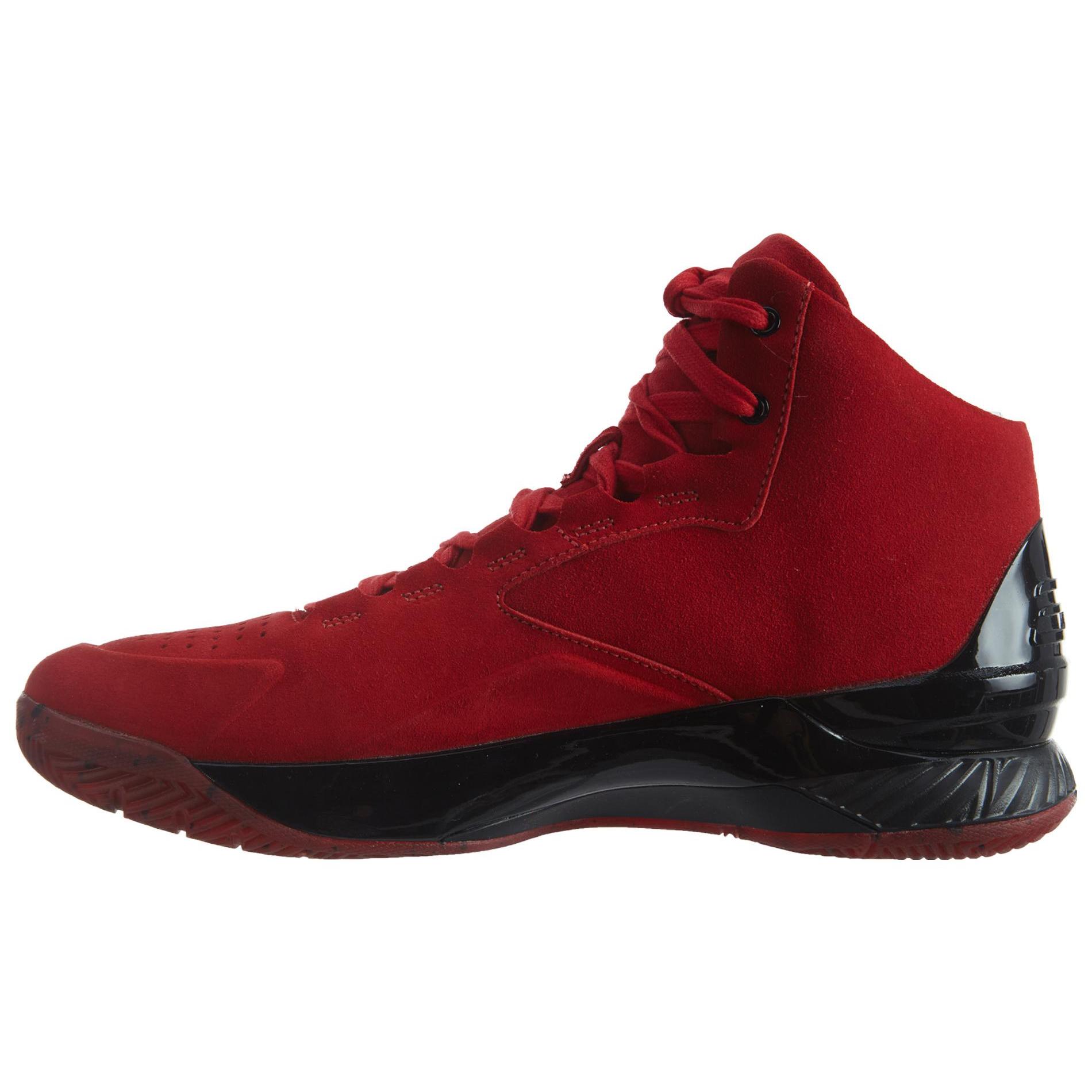 

Under Armour Curry 1 Lux Mid Sde Red/Black Red 1296617-600 42
