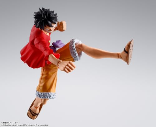 TAMASHII NATIONS S.H.Figuarts ONE PIECE Monkey D. Luffy - Onigashima Invasion - Approx. 145mm ABS & PVC Painted Movable Figure