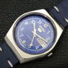 AUTOMATIC VINTAGE SEIKO 5 6309A JAPAN MENS BLUE COLOR DIAL WATCH a500804-5 R154-a500804