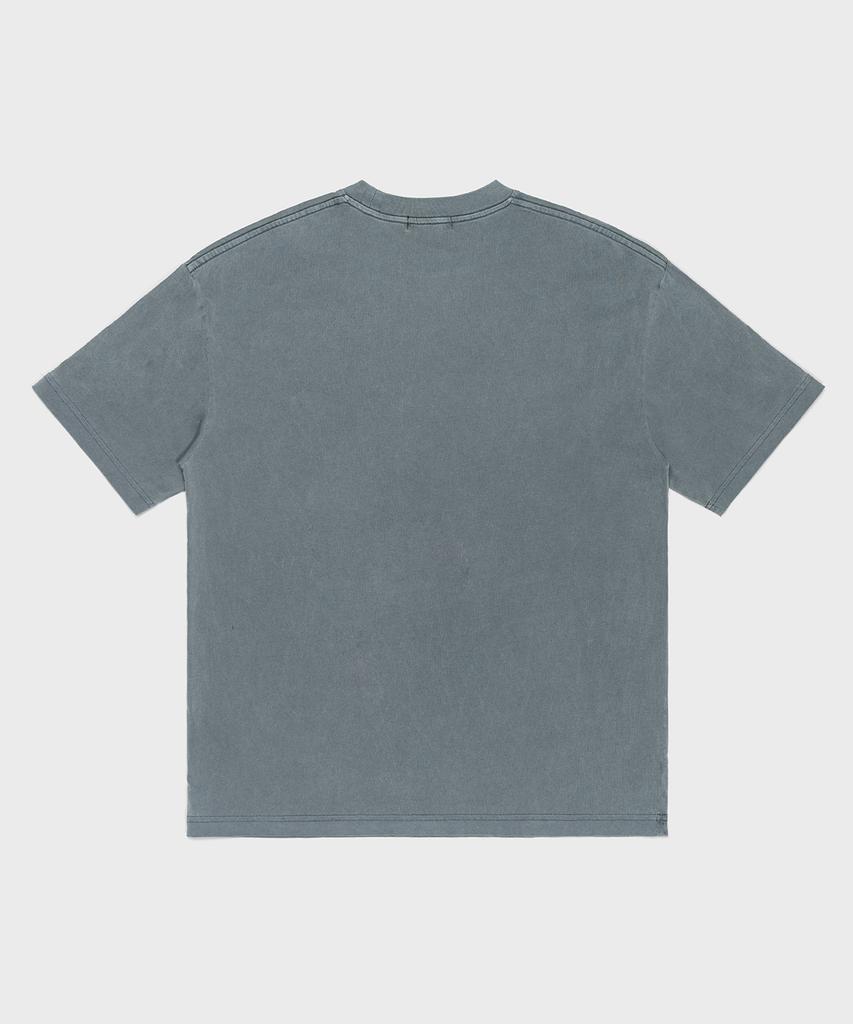 SAINTPAIN Sp Metal Pigment Short Sleeve T-Shirt Blue
