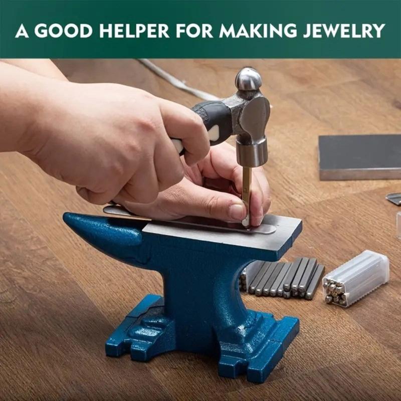 Compact Round Headed Hammer Jewelry Making Hammer DIY Tool Chasing Hammer Hammer for Woodworking and Jewelry Crafting