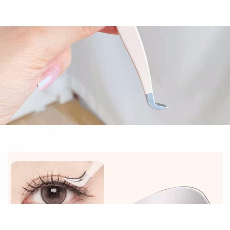 Denivyse - Alloy False Eyelashes Tweezers (Various Designs)