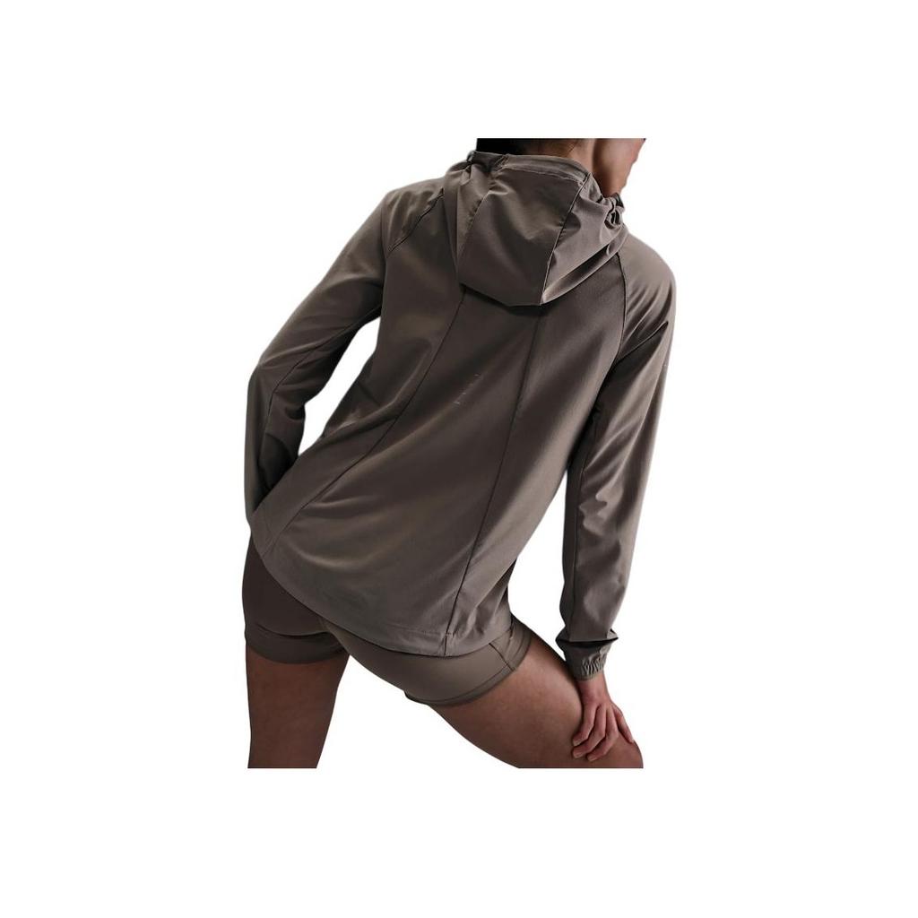 Nike Swift Repel Hooded Fashion Soft Breathable Jacket Women Jackets Mink-Brown HQ0651-214