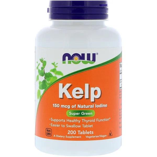 Now Foods KELP 150mcg.,  200 TABS