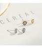 925 Silver Eye Demon Earrings For Women Trendy Gothic Fashion Jewelry Personality Lady Gift