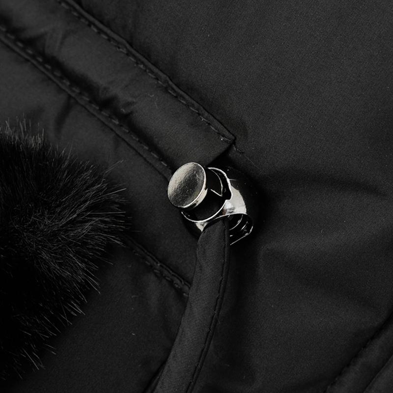 Fashion Winter Women's Long Warm Vest Hooded Faux Fur Collar Can Be Worn on Both Sides Thick Sleeveless Parkas Woman Jackets