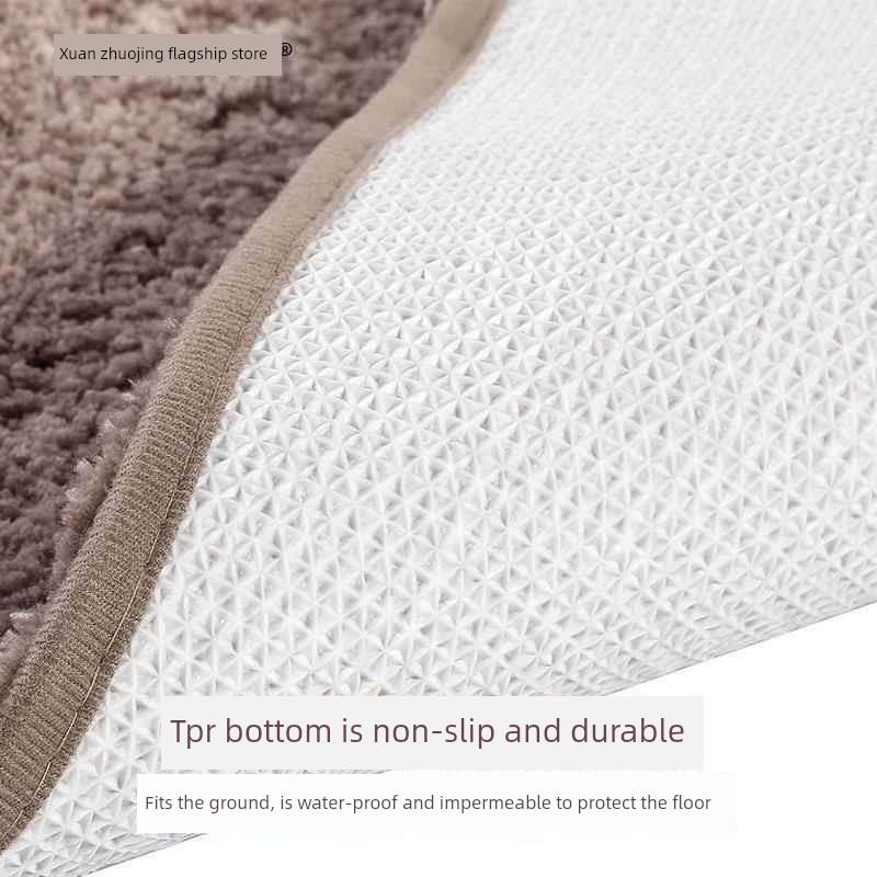 Badezimmer Saugfähige Fußmatte Badezimmer Toilette U-förmige Matte Badezimmereingangstür Rutschfeste Pedalmatte Toilettenteppich