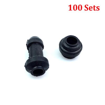 100Sets Universal Motorcycle Brake Accessories Stent Rubber Ring Disc Brakes Under The Pump Dust Cover Sets Of Dust Caps For Yamaha Kawasaki Honda BMW
