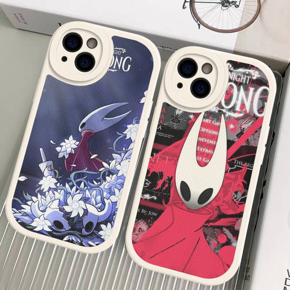 Game H-Hollow K-Knight S-Silksong Phone Case For IPhone 11 12 13 14 15 16 Pro Max Plus Leather Cover