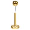 2Pcs 20G /18G  G23 Titanium Push-in Nose Ring Labret Ring Lip Piercing Jewelry 18K Gold Plated Cartilage Earrings 20G 0.8mm