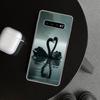 Black Swan Noble Phone Case Cover for Samsung Galaxy S26 S25 Edge S24 S23 Ultra S22 Plus S21 FE S20 + Art Customized Fundas Gala