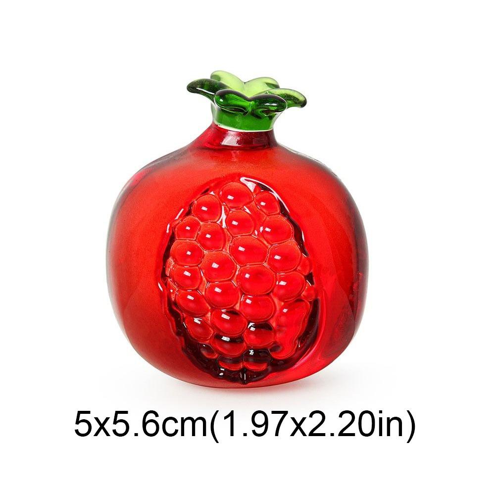 Glass Crafts Pumpkin Strawberry Fruit Ornaments Interesting Crystal Crafts Ornaments  Wedding