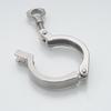 304 Stainless Steel Quick-Connect Sanitary Fitting Set / Precision Cast Clamp for Pipe Fitting 32 45