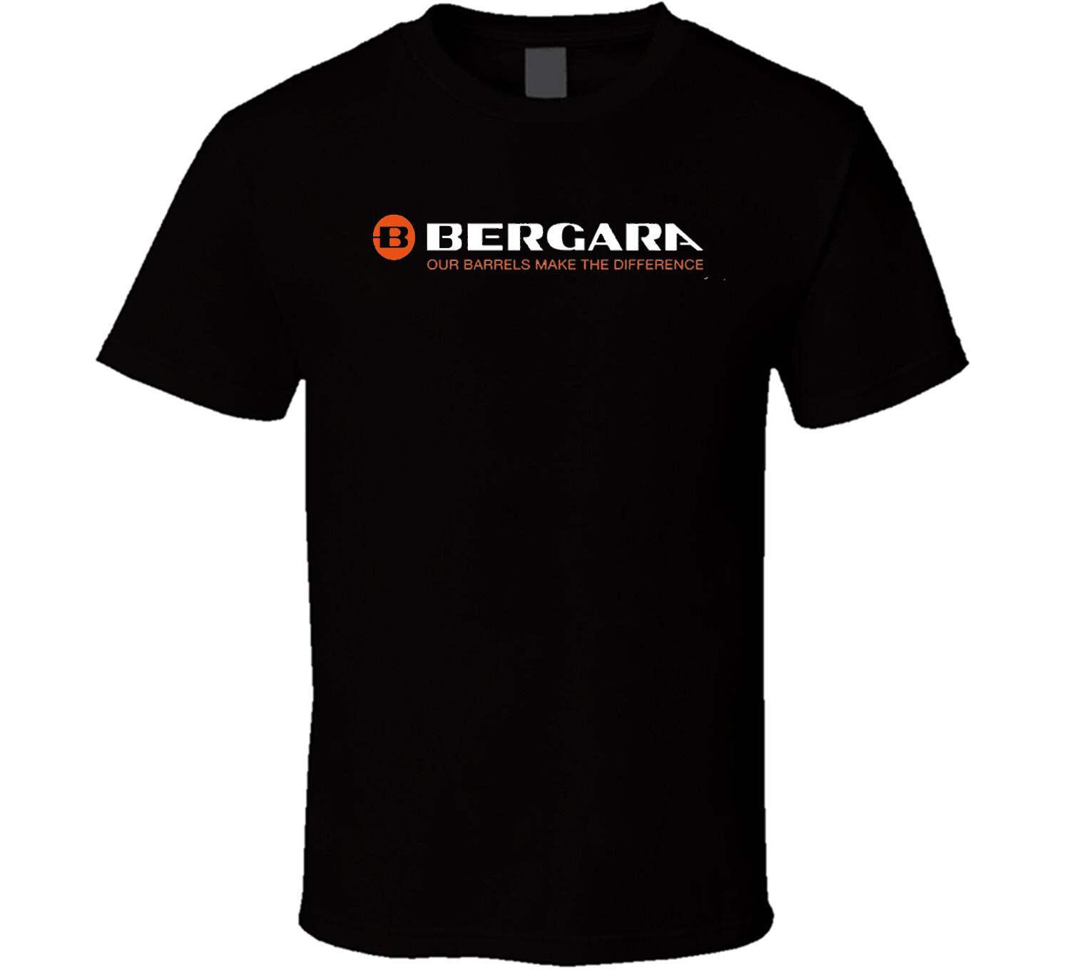 Bergara Guns Firearms Logo Men s Grey New Logo T-Shirt tee Unisex Free Shipping S