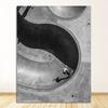 Poster Prints Venice Skatebowl Picture Skateboarding Sports Wall Art Canvas Painting Decor Skatepark Black White Photo