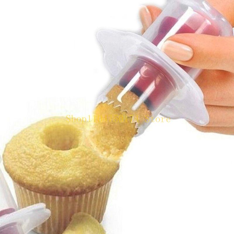 Muffin Cake Hole Digger DIY Cupcake Corer Cake Cored Remove Device Muffin Cup Cakes Baking Dessert Pastry Decorations Top Sale