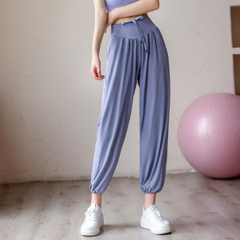 Quick-Dry Women's Loose Yoga & Running Pants - Spring/Summer
