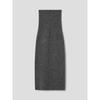Anggae Llama Blend Long Skirt Gray