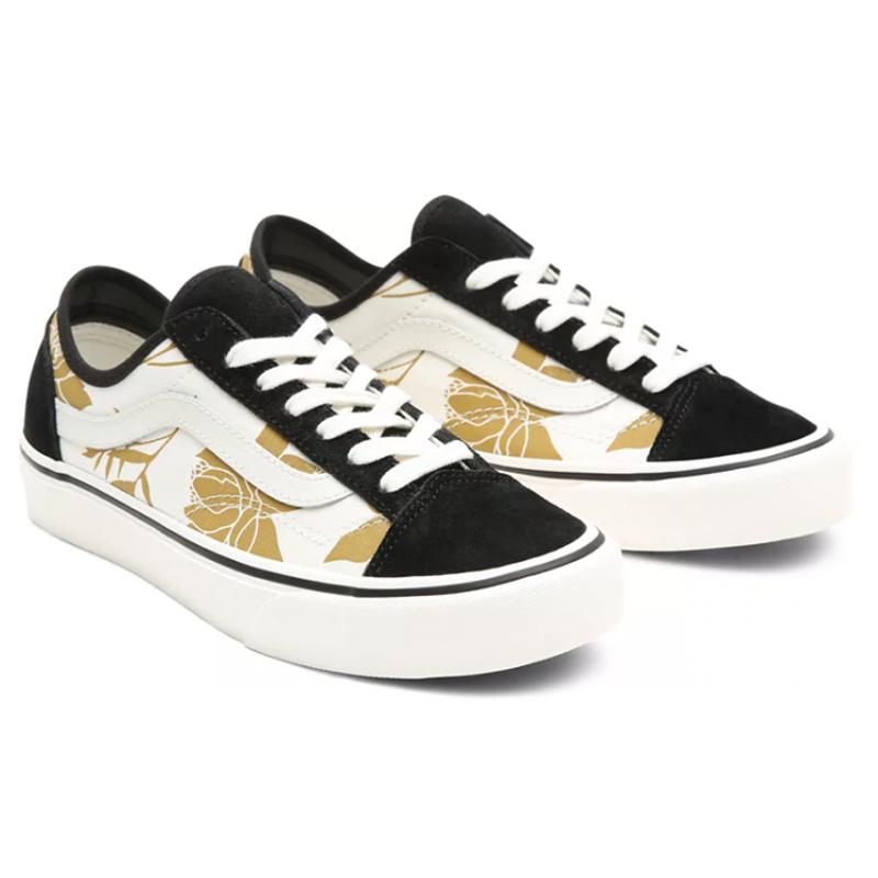 Vans Island Floral Style 36 Decon Sf 'Black White Brown' Vans VN0A3MVL4V4