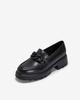 ESquire Women S Chain Platform loaferS Black