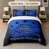 Rangers FC Design Bedding Set Custom Text 1 Duvet Cover & 2 Pillow Cases