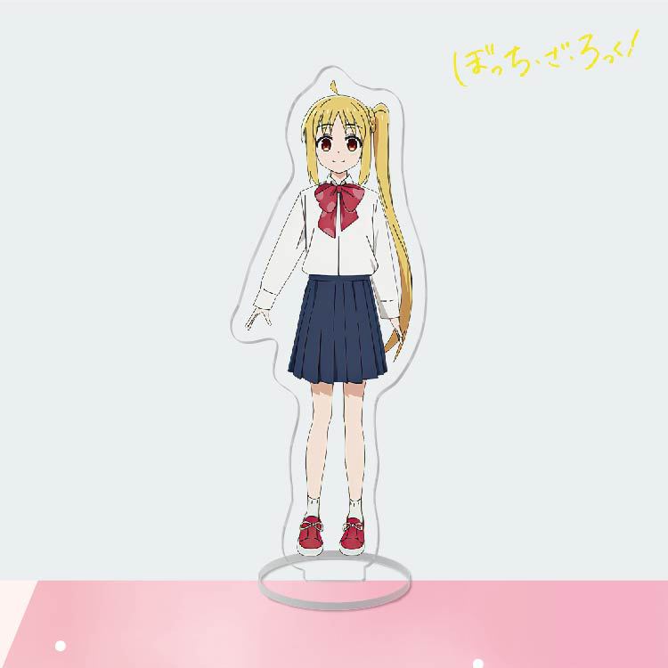 Anime Acrylic Stand Action Figure Toy BOCCHI THE ROCK PVC Laser Desktop Stand Model Toys Gift