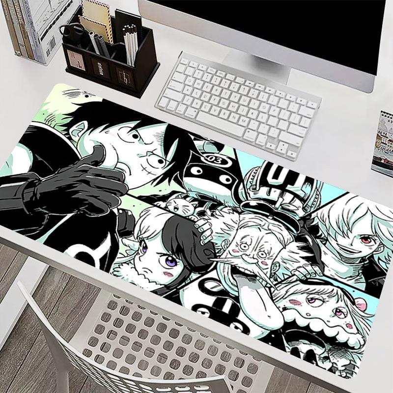 Mouse Pad Gaming Desk Mat Laptop Hd Print One Piece Mouse Mat Anime Keyboard Pad Gamer Rug Office Carpet Mousepad Home Table Pad