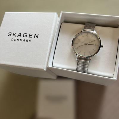 Used We Have Reduced the Price! SKAGEN Watch Silver Mesh Band