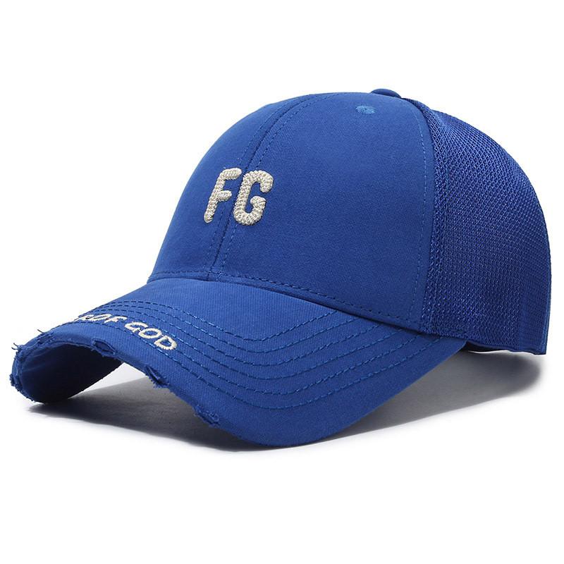 Fashionable Fg Baseball Cap With Embroidered Letters Comfortable Adjustable Hat For All Seasons