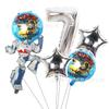 6 ks fóliové balónky narozeninový motiv Party dekorace Potřeby pro miminko Chlapecké děti Hračky Air Globos