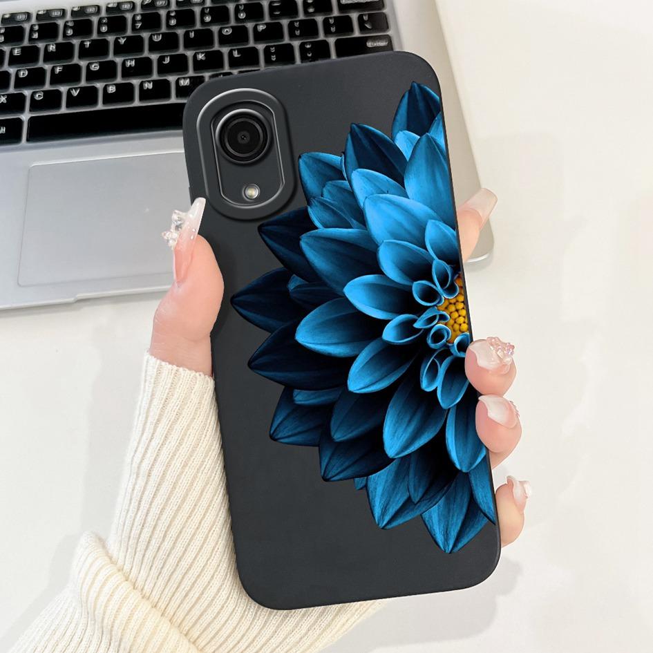 Case For Samsung Galaxy A03 Core Cover SM-A032F Fashion Flower Shockproof Silicone Soft Funda For Samsung A03 A035 A03Core Coque
