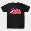 Asiatisk Størrelse Bomuld Unisex T-shirt Print T-shirt Jojos Bizarre Adventure T-shirt No-Cut Print Normal Pasform