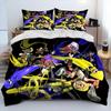 3D Print S-Splatoon Cartoon Bedding Set Duvet Cover Bed Set Quilt Cover Pillowcase Comforter King Queen Size Boys Adult Bedding