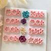 Creative Flower Petal Mold Set 8 Pieces Silicone Clay Tools Earring Making Molds For Handcrafted Earrings And Charm