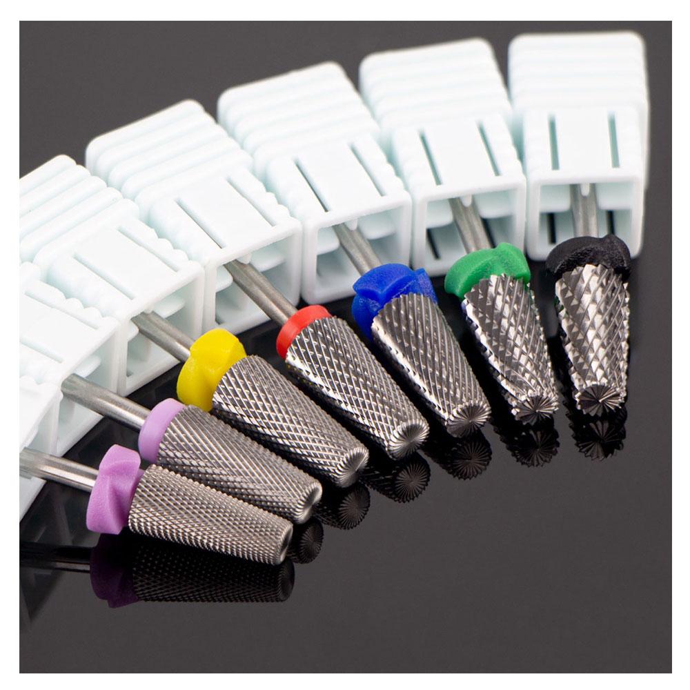 2023 NEW Tungsten Steel Nail Drill Bits Milling Cutter For Remove Nail Gel Diamond Drill Bits For Remove Dead Skin Burrs Bits