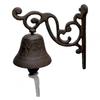 Weatherproof Cast Iron Door Bell Metal Wall Mounted Bell Vintage Doorbell  Garden Decor