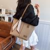 Fashion tote bag women's new high-end shoulder bag fashionable, simple and atmospheric Tongle underarm bag