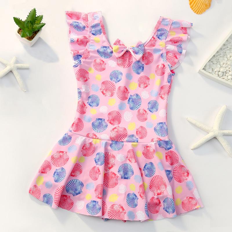 Kinder Badeanzug Ins Neues Mädchen Baby Einteiler Prinzessin Rock Badeanzug Mädchen Schnelltrocknend Sonnenschutz Badeanzug