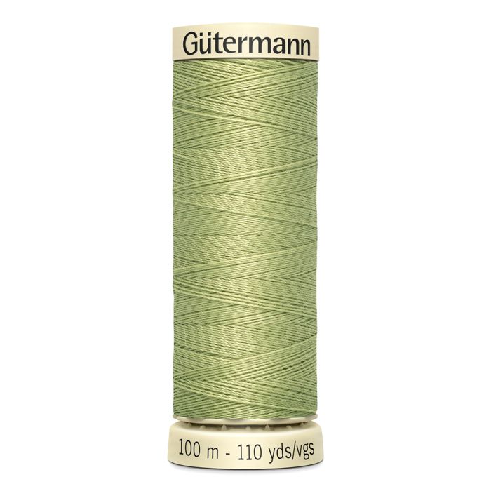 Set of 5 Spools 100m 100% Polyester Thread Gutermann Ref 788988 - Att 282 - Patina Green