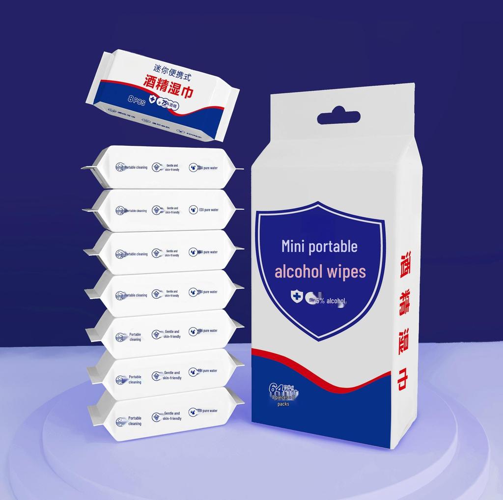 75% Alcohol Sanitary Wipes for Office & Home - Large Pack