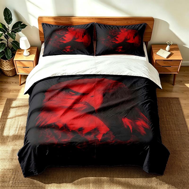 Sport Lisboa E Benfica (14) 3pc Set Suitable for Master Bedrooms Soft and Comfortable an Ideal Gift for Family and Friends Includes One Duvet Cover an