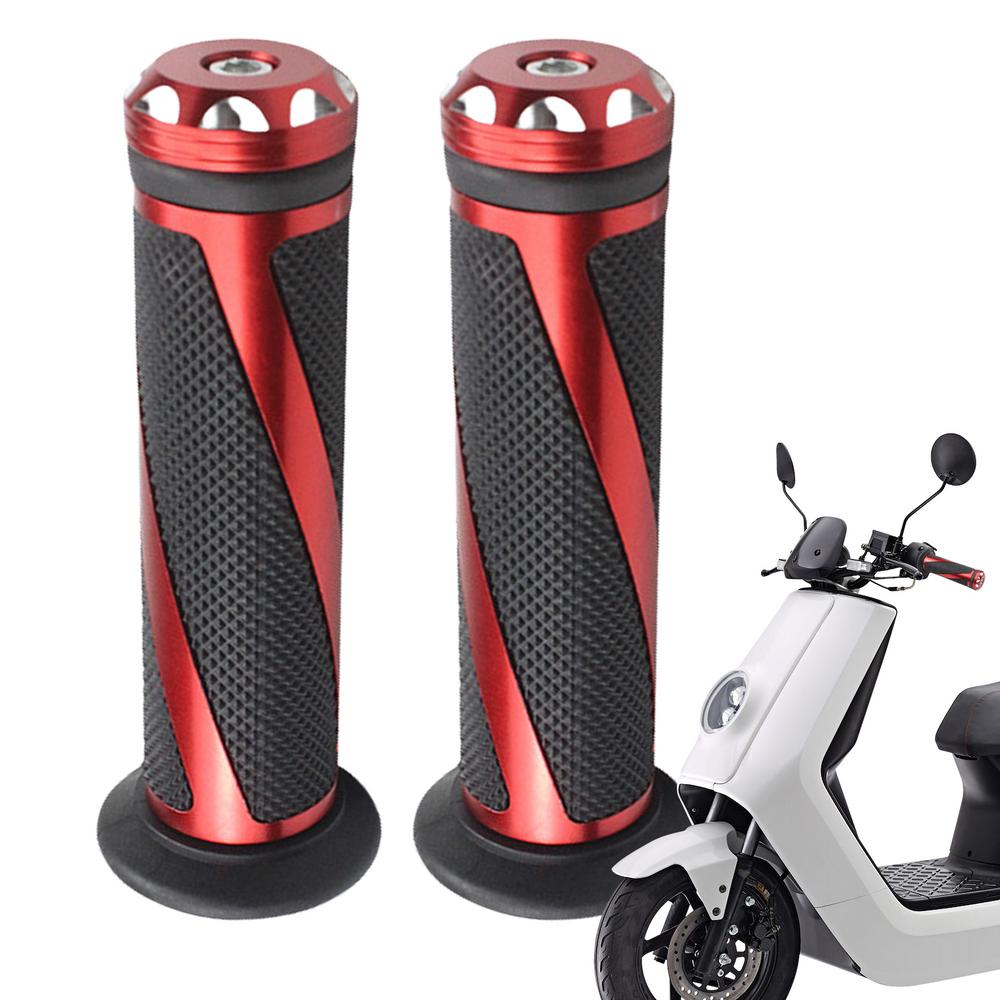 Motorcycle Hand Grips Anti Slip Hand Grips With Metal Sturdy Exquisite Motorcycle Hand Grips Case Protector For Electric