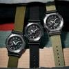Casio Unisex Full Metal Series Black Watch GM-2100C-5APRT GM-2100C-5APRT