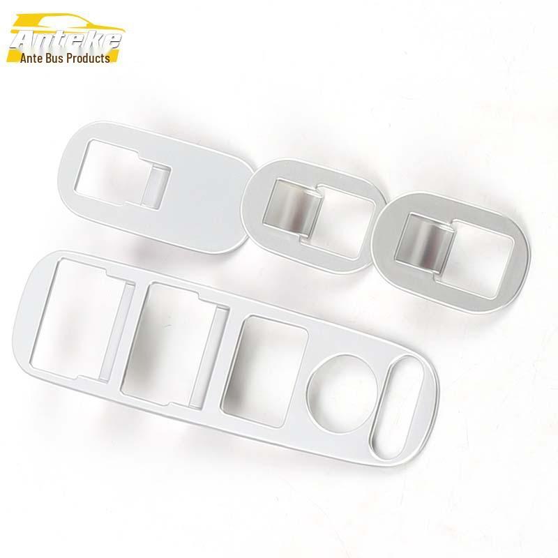Vezel Window Lifter Switch Decorative Frame & Armrest Button Sequin Sticker Car Accessories