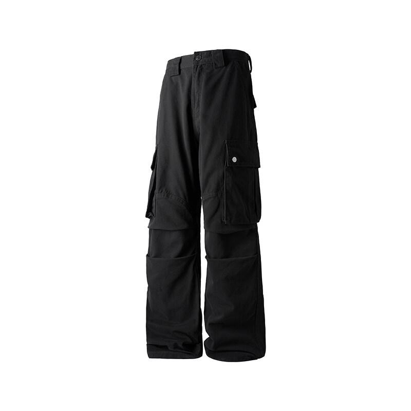 

American Straight-tight Large Pocket Paratrooper Pleated Work Pants Outdoor Tactical Pants 3XL