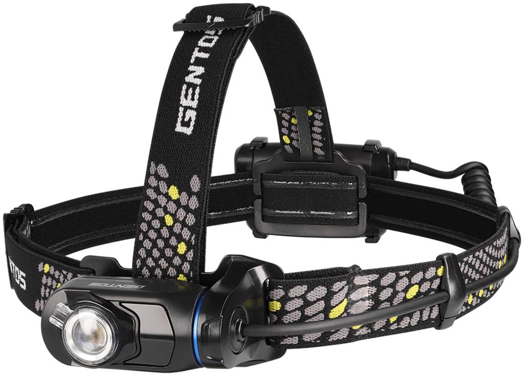 GENTOS LED Headlamp Hours of Operational Run Rear Recognition Requires 3 AA GainTech GT-702D (530 Lumens, 4.5 Time, Light), Batteries,