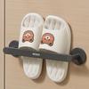 Towel Holder Bathroom Towel Rack Solid Color Towel Hanger Portable Shoe Storage Shelf  Toilet