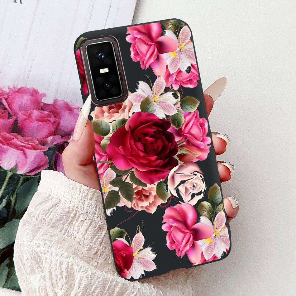 For Infinix GT 30 Pro X6873 2025 Elegant Floral Butterfly Phone Case For Infinix GT30 Pro 5G Soft Silicone TPU Cases